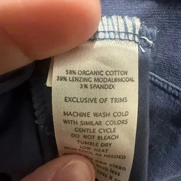 Toad&Co Summerdance Sleeveless Mock Neck Dress Blueberry Organic Cotton Size XL - Picture 5 of 5